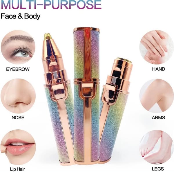 Flawless Facial Hair Remover 2-in-1
