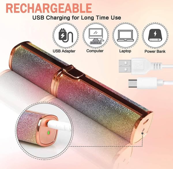 Flawless Facial Hair Remover 2-in-1